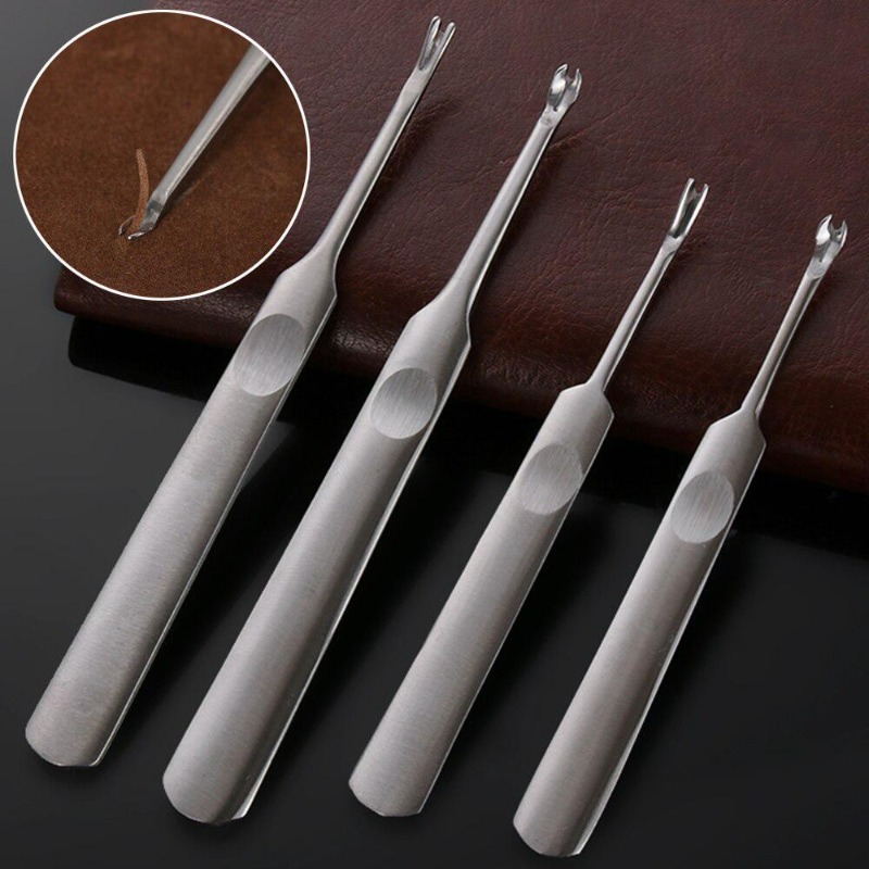 Groover Stitching Tool - 4 buah Kit alat pembolong jahitan