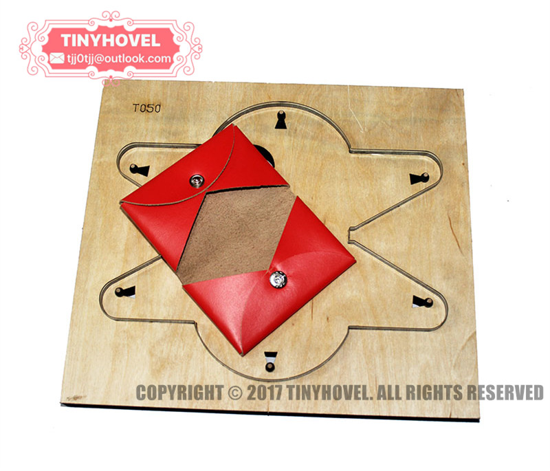 Leatherwork Machine - Dompet klip kartu mata dadu pemotongan,