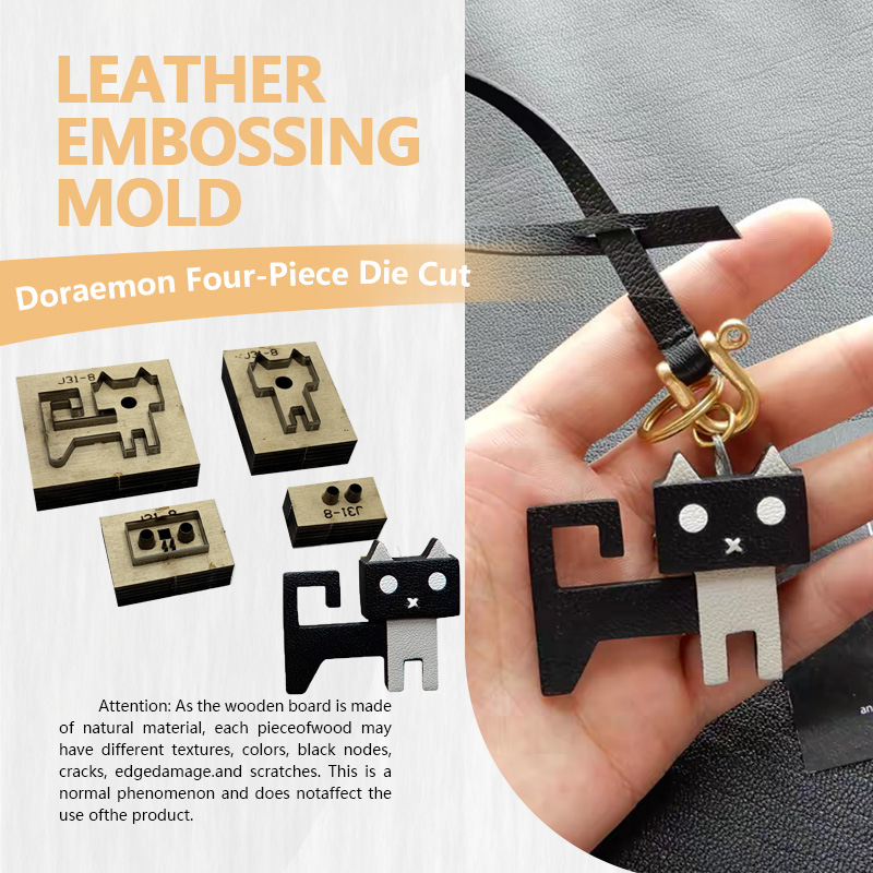 Leatherwork Machine - Set Empat Alat Pemotong Kulit Machine