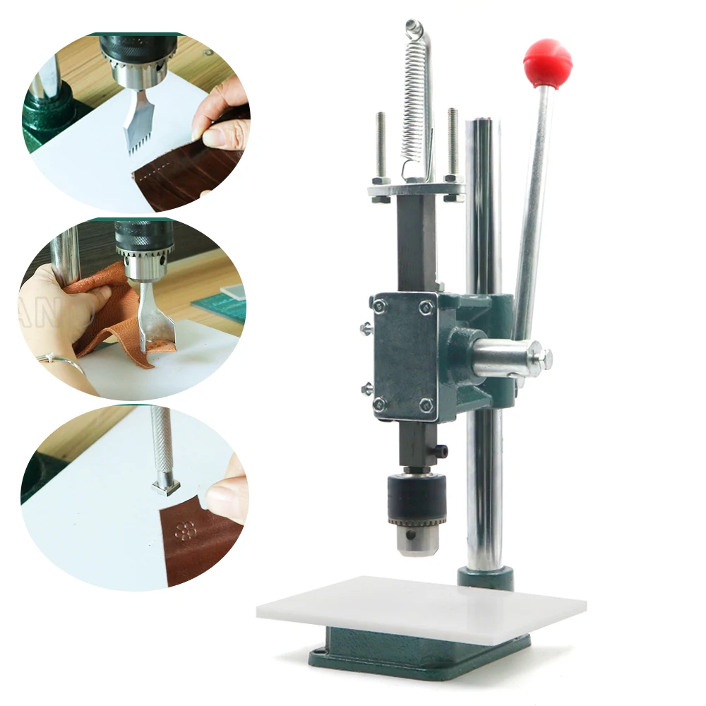 Leatherwork Hand Press - Mesin Punching Lubang Kulit Manual Press