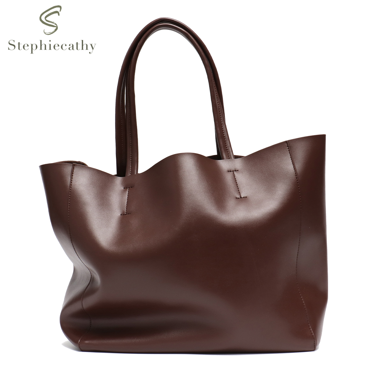 Leatherwork Designs - Tas jinjing kapasitas besar untuk wanita,