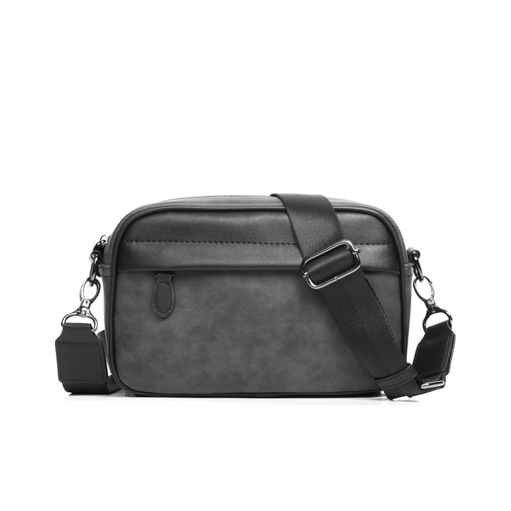 Leatherwork Designs - Tas selempang desainer pria, kantung kulit