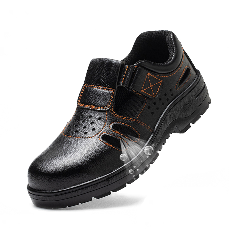 Leatherwork Designs - Sepatu Pria Santai dengan Pelindung Ujung