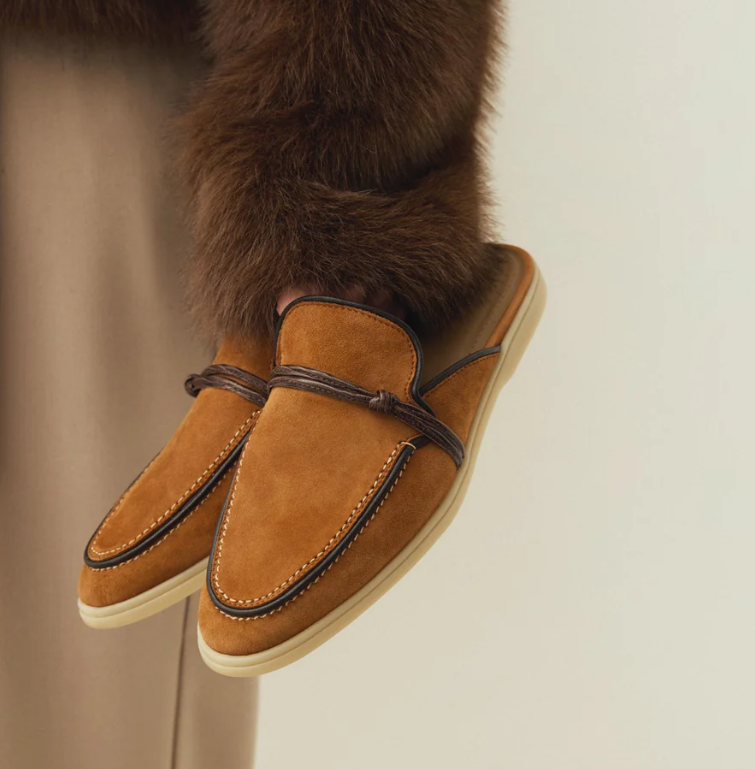Leatherwork Designs - Sepatu Loafer Pria Desainer Mewah Timur