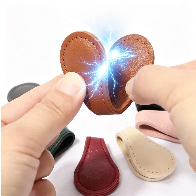 2 PCS Klip Lengan Magnetik Kul - Leatherwork Designs ulasan dan harga