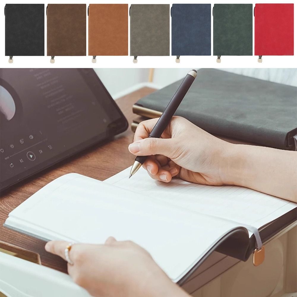 Buku Catatan A5 Kreatif Sampul - Leather Work Diary Covers ulasan dan harga
