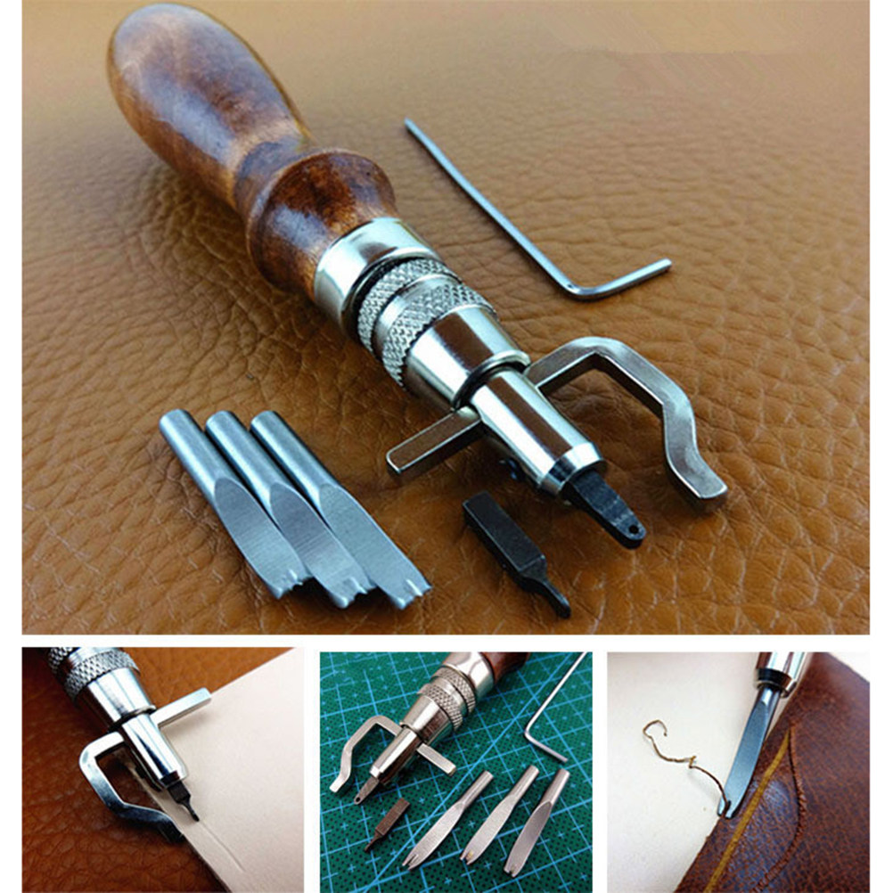 7 Buah Set Peralatan Kerajinan - Groover Stitching Tool ulasan dan harga