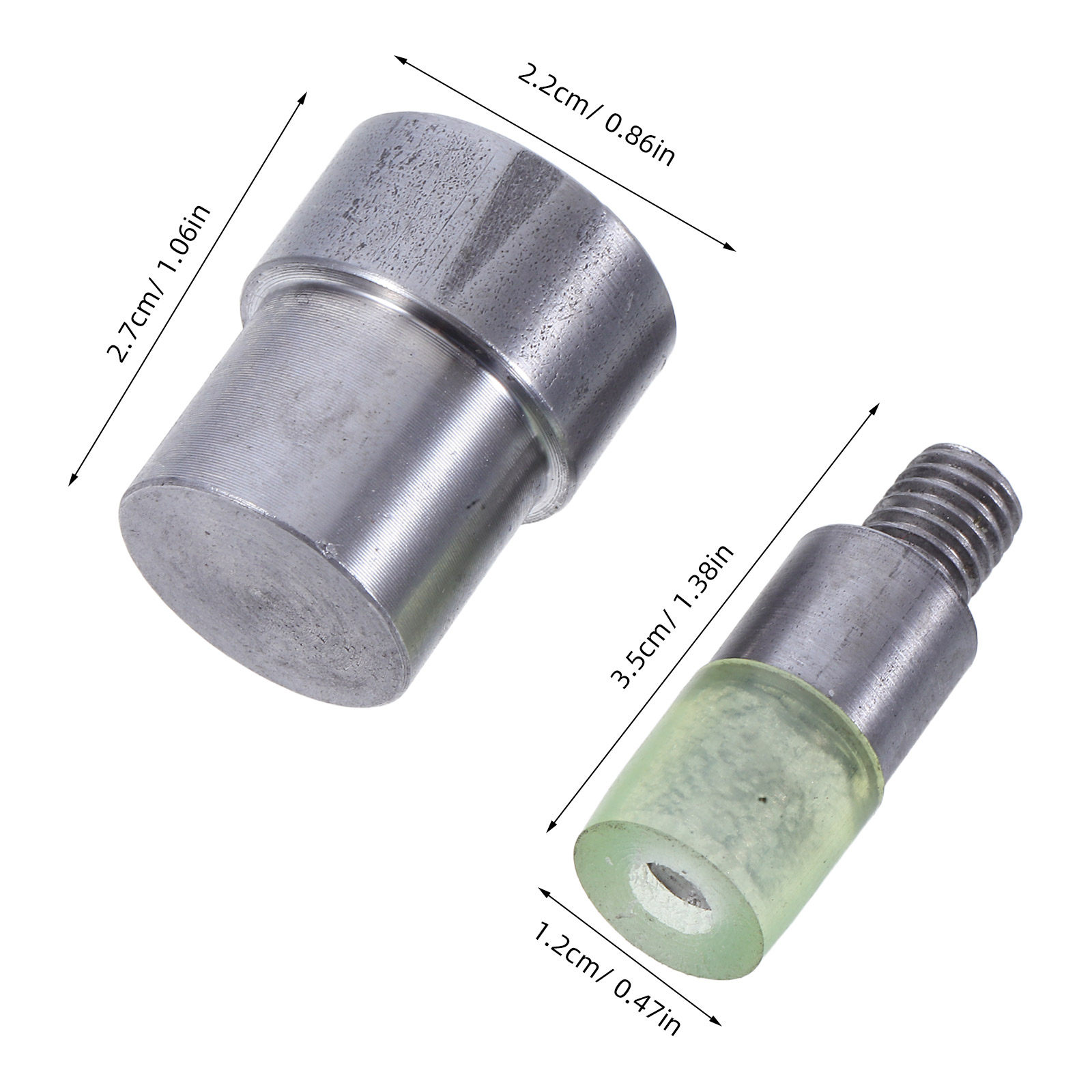2Pcs Alat Pemasang Rivet Manua - Leatherwork Hand Press ulasan dan harga