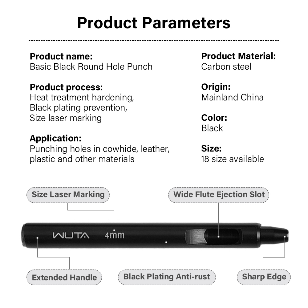 WUTA 5-15Pcs Set Alat Pelubang - Rivet Setter Tool ulasan dan harga