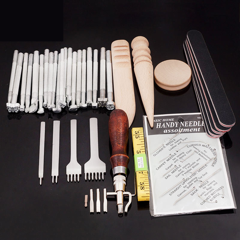 59 buah Set Peralatan Kerajina - Groover Stitching Tool ulasan dan harga