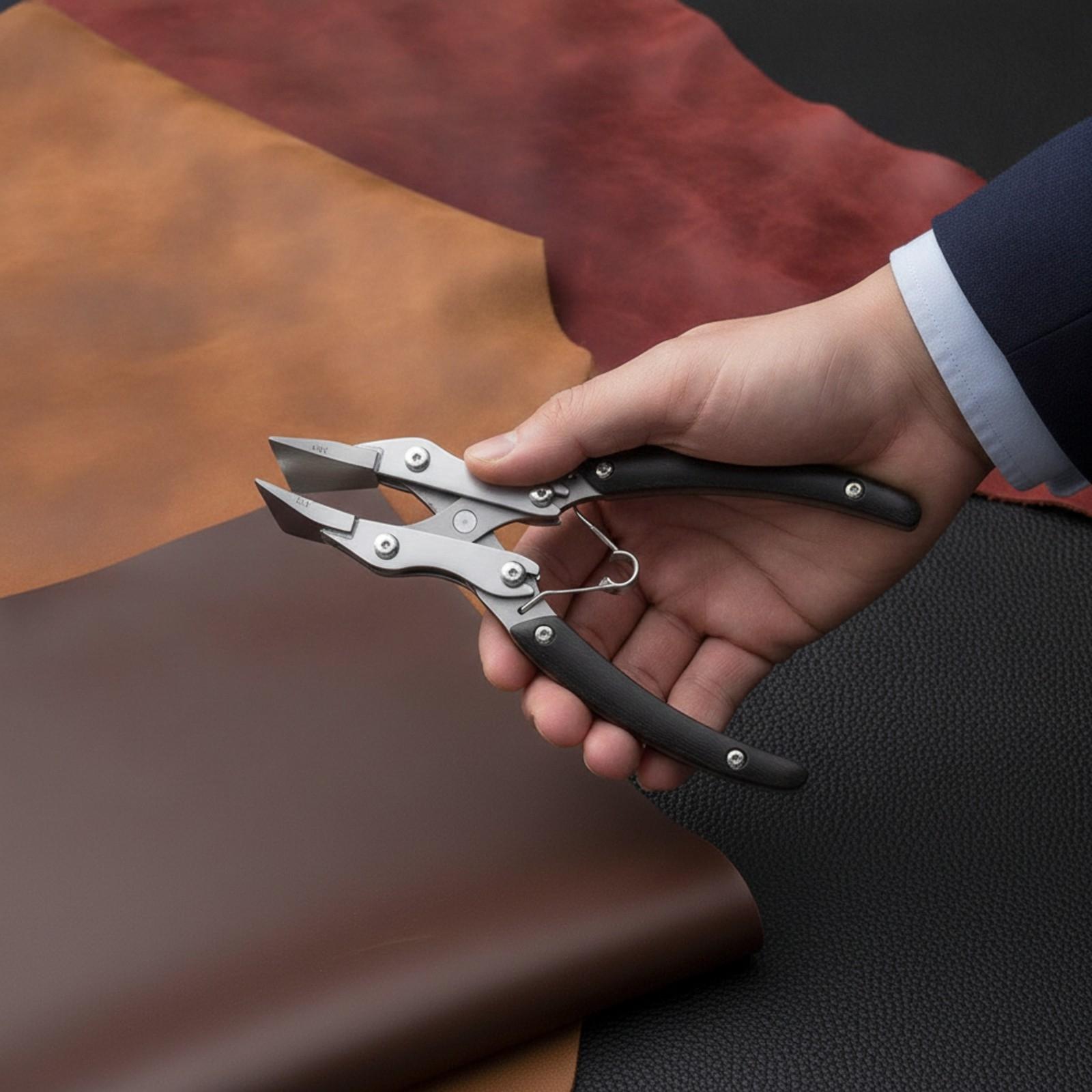 Tang dengan Ujung Pipih, Alat  - Leatherwork Hand Press ulasan dan harga