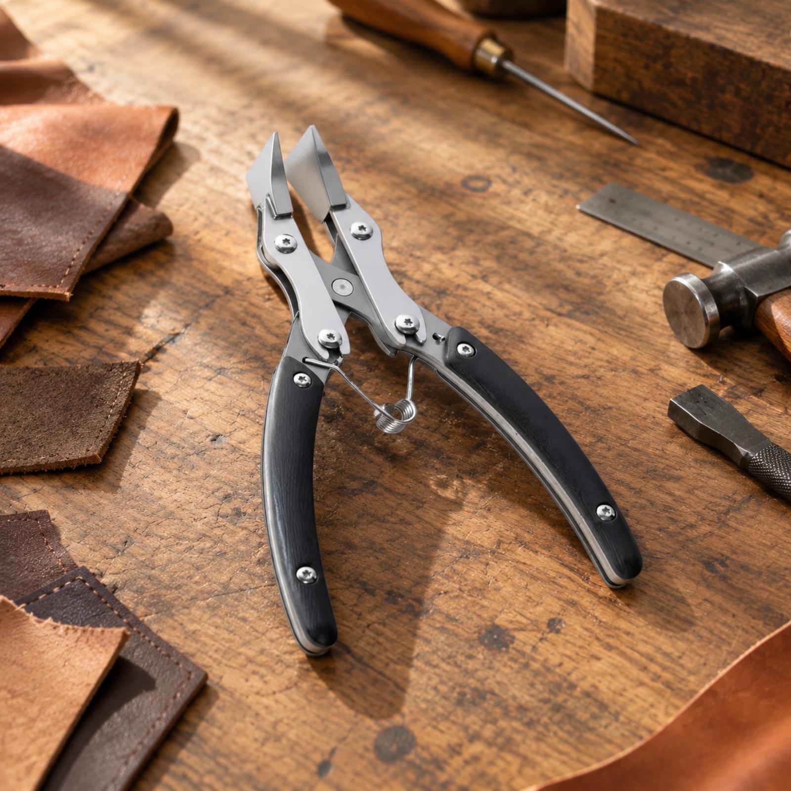 Tang dengan Ujung Pipih, Alat  - Leatherwork Hand Press ulasan dan harga
