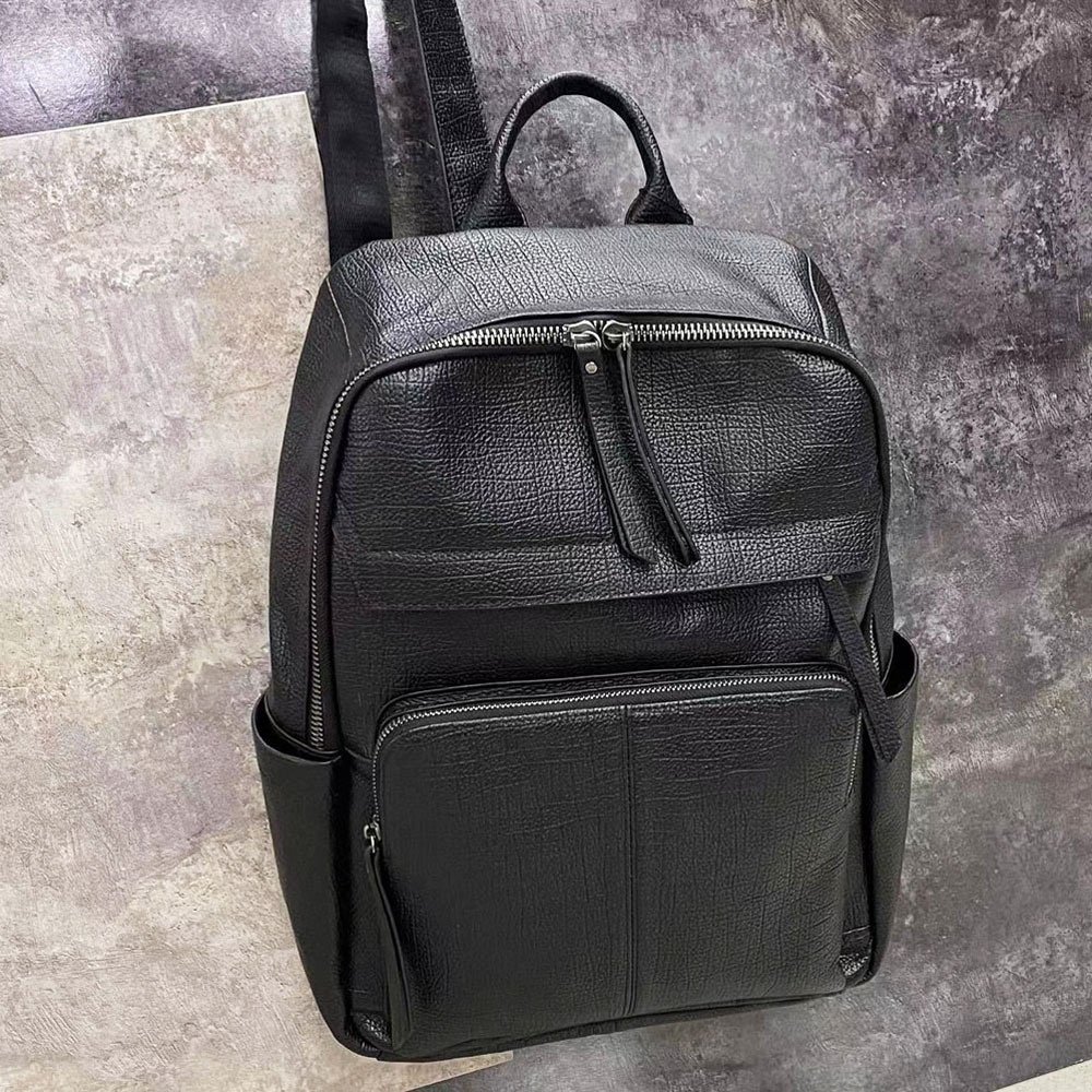 Ransel Perjalanan Kulit Asli P - Leather Work Rucksack Mens ulasan dan harga