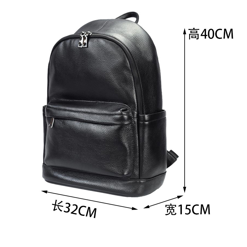 Ransel Perjalanan Kulit Asli P - Leather Work Rucksack Mens ulasan dan harga