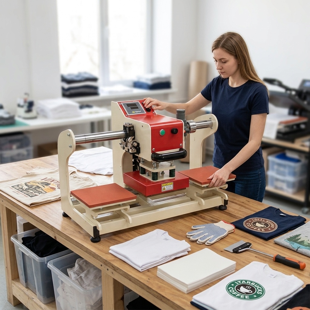 Mesin Press Panas Dua Stasiun  - Leatherwork Hand Press ulasan dan harga