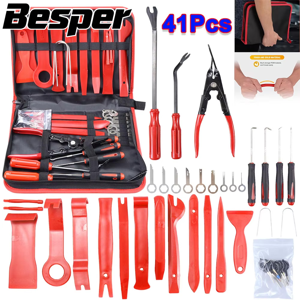 Kit Alat Pelepas Trim Mobil un - Rivet Setter Tool ulasan dan harga