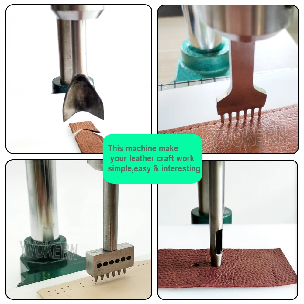 Mesin Punching Lubang Kulit Ma - Leatherwork Hand Press ulasan dan harga