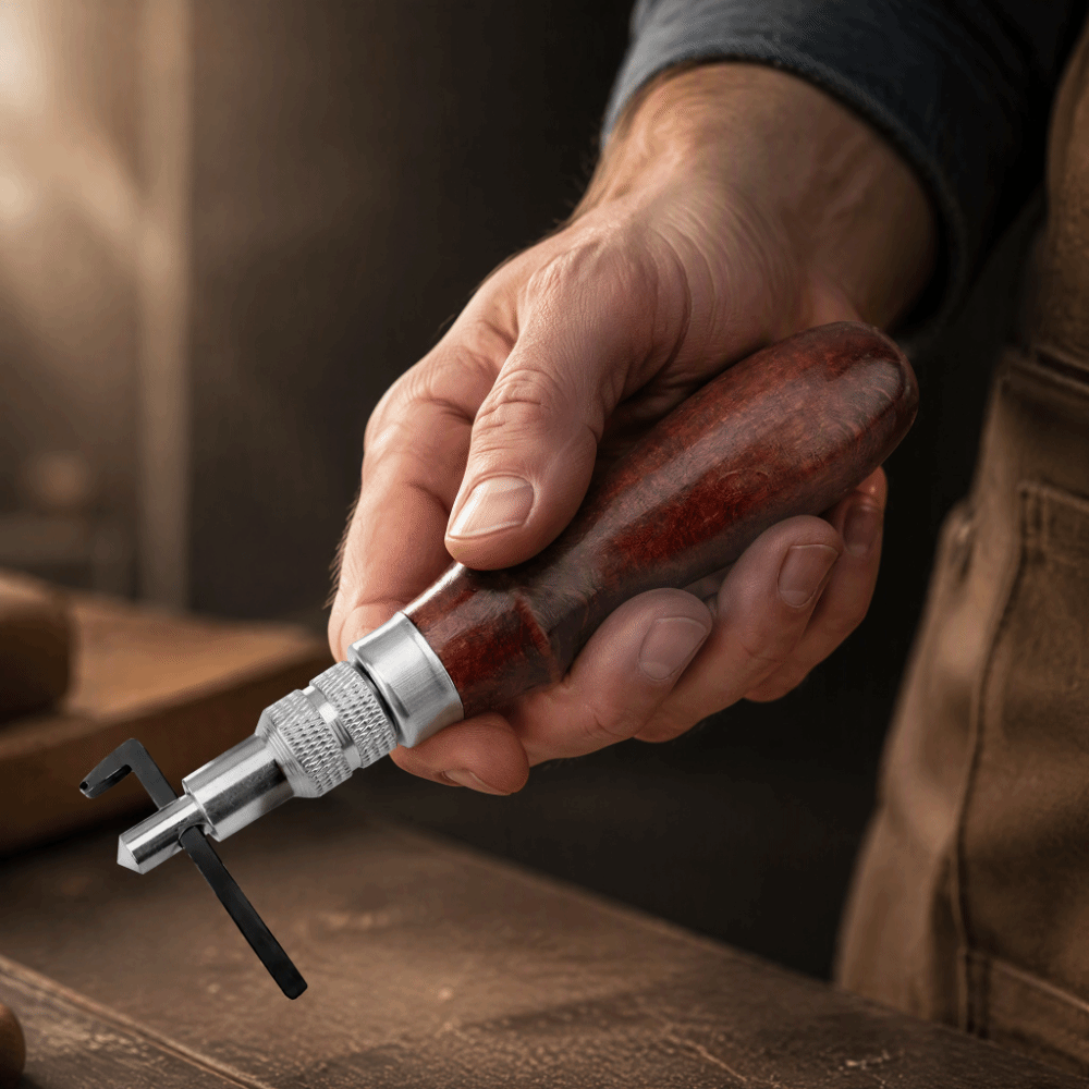 Alat Pembuat Alur Kulit dengan - Groover Stitching Tool ulasan dan harga