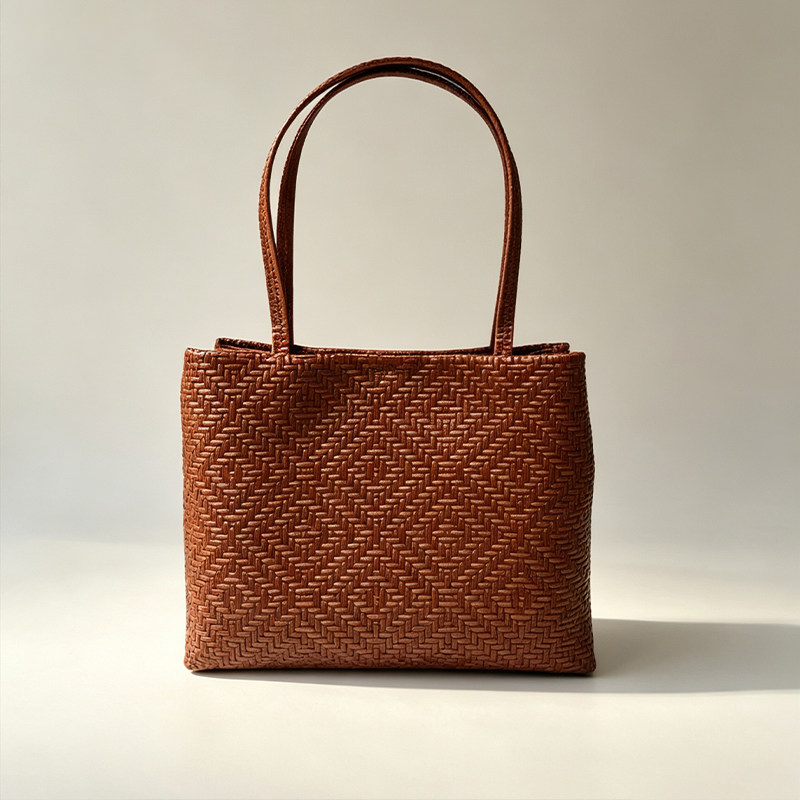Tas Tote Mendy Kulit Asli Anya - Leatherwork Designs ulasan dan harga