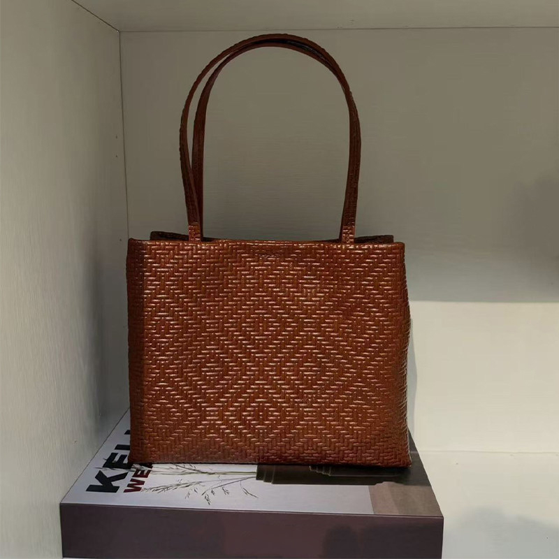 Tas Tote Mendy Kulit Asli Anya - Leatherwork Designs ulasan dan harga