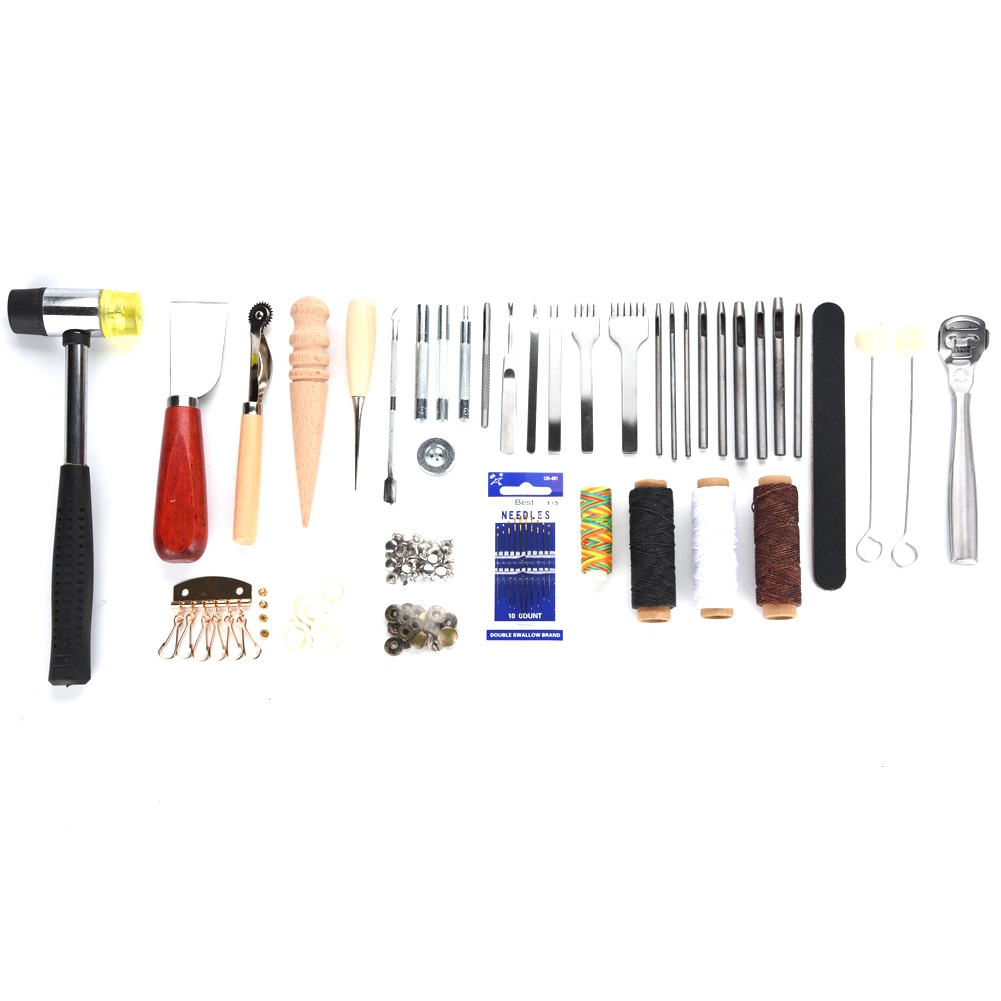 Set Peralatan Kerajinan Kulit  - Groover Stitching Tool ulasan dan harga