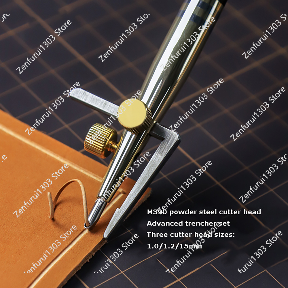 Set Alat Pembuat Alur Kulit 3  - Groover Stitching Tool ulasan dan harga