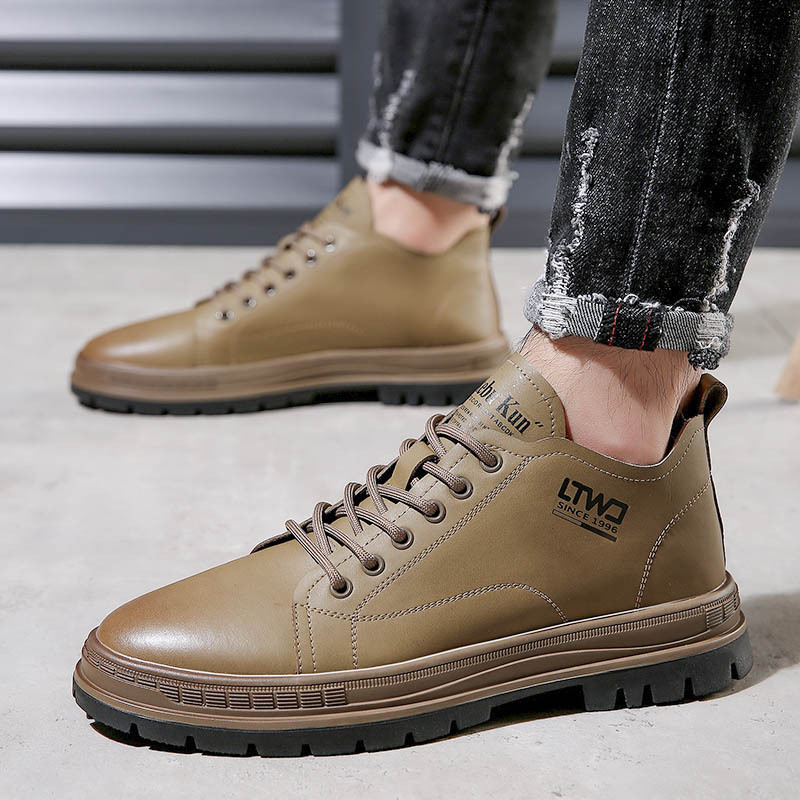 Sepatu Kulit Kasual Fashion Hi - Leatherwork Designs ulasan dan harga