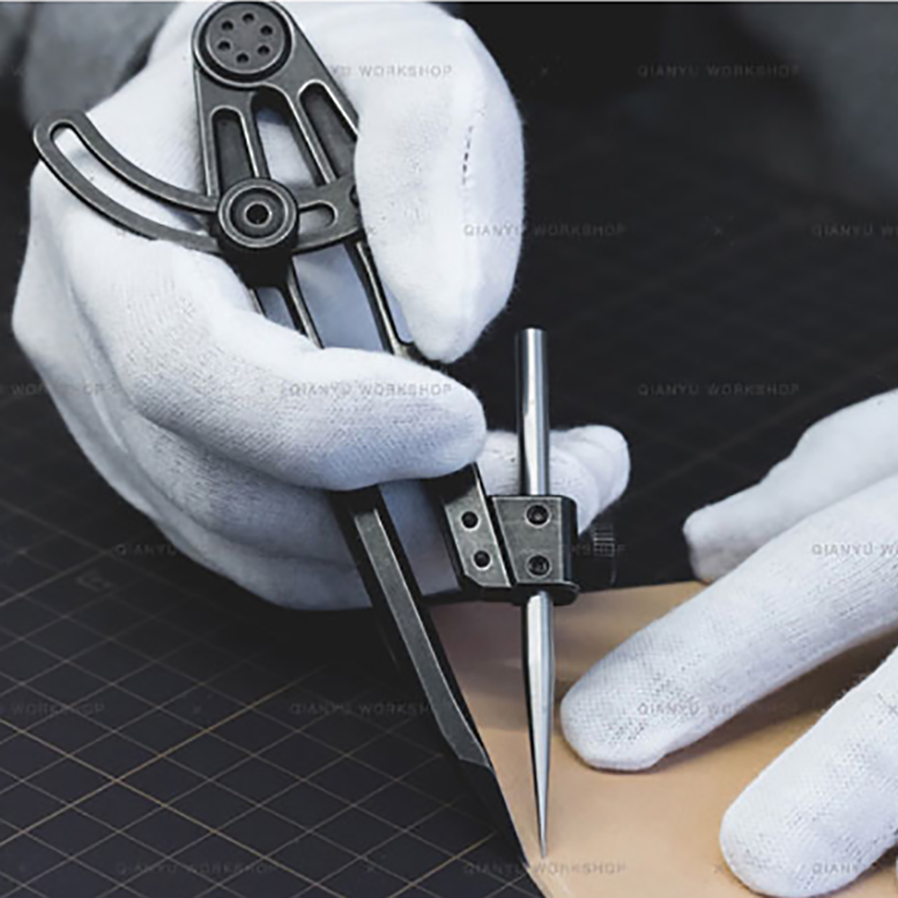 QIANYU Penggaris Kulit Multifu - Groover Stitching Tool ulasan dan harga