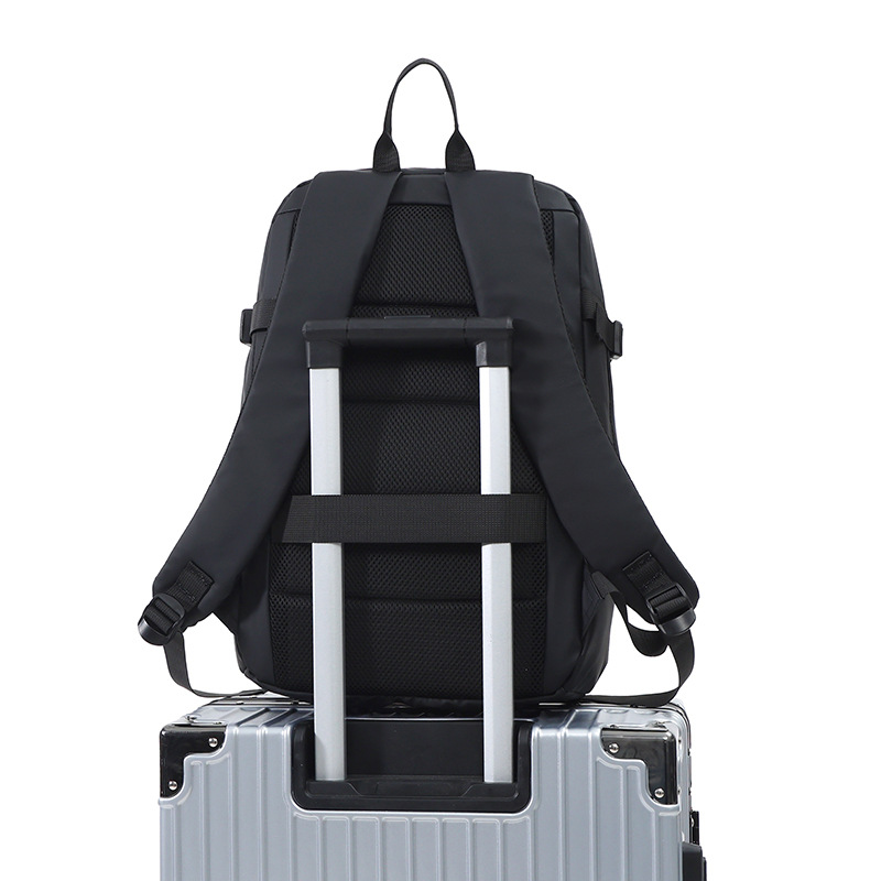 Ransel Laptop Bisnis Kulit PU  - Leather Work Rucksack Mens ulasan dan harga
