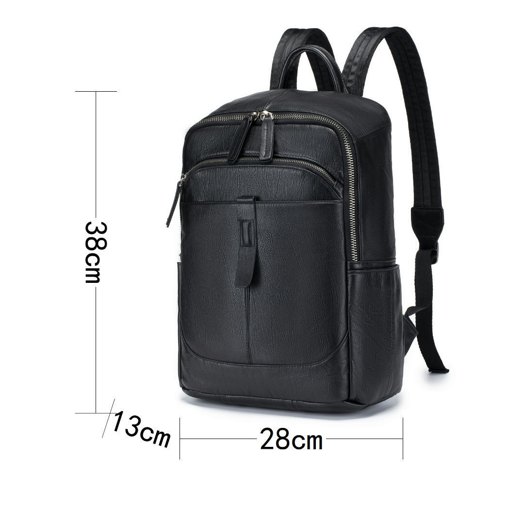 Ransel Kulit Asli Pria Warna H - Leather Work Rucksack Mens ulasan dan harga