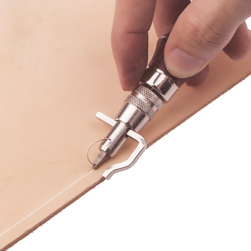 Alat Pemotong Kulit dengan Gag - Groover Stitching Tool ulasan dan harga