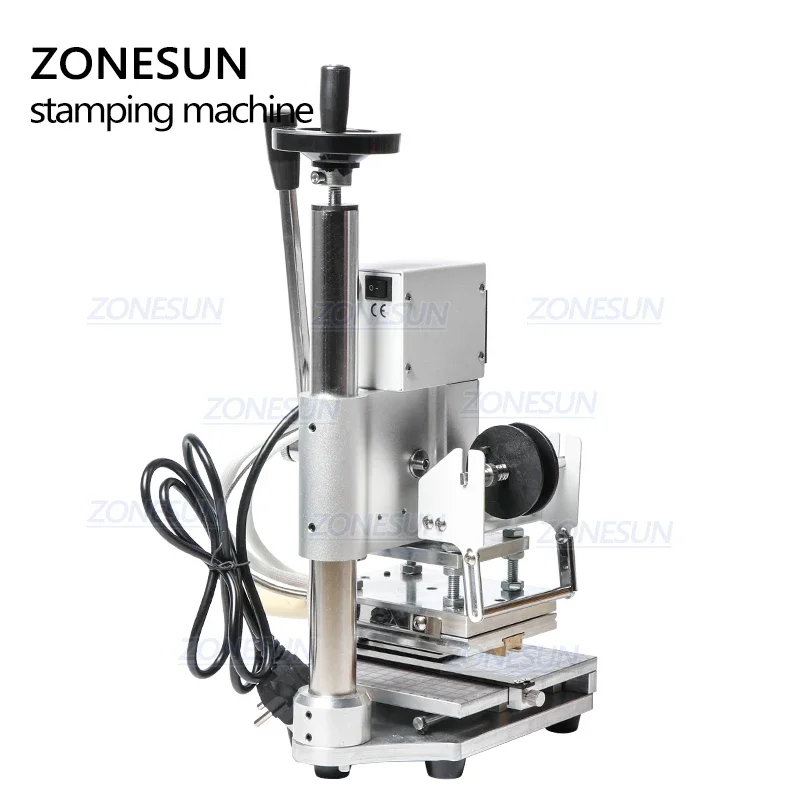 Mesin Pres Panas ZONESUN ZS110 - Leatherwork Hand Press ulasan dan harga