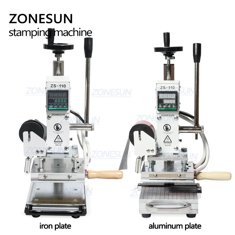 Mesin Pres Panas ZONESUN ZS110 - Leatherwork Hand Press ulasan dan harga