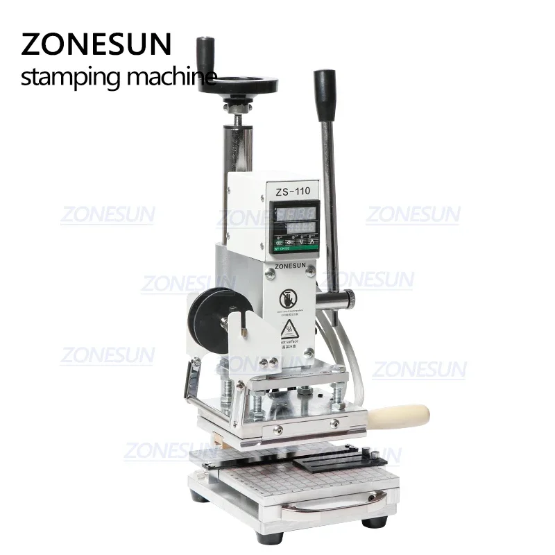 Mesin Pres Panas ZONESUN ZS110 - Leatherwork Hand Press ulasan dan harga