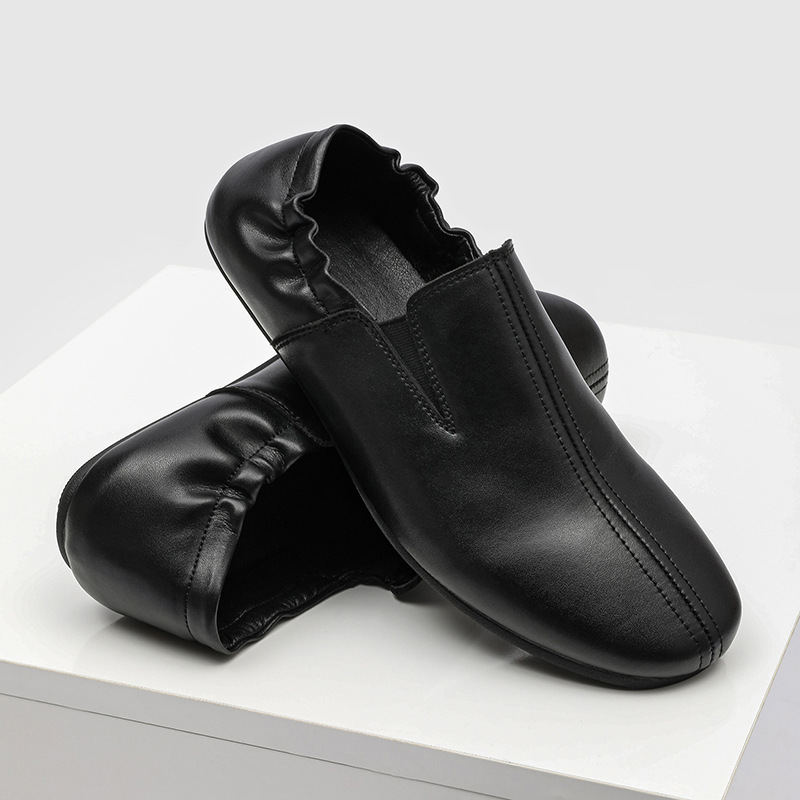Sepatu Kasual Pria Slip On Fla - Leatherwork Designs ulasan dan harga
