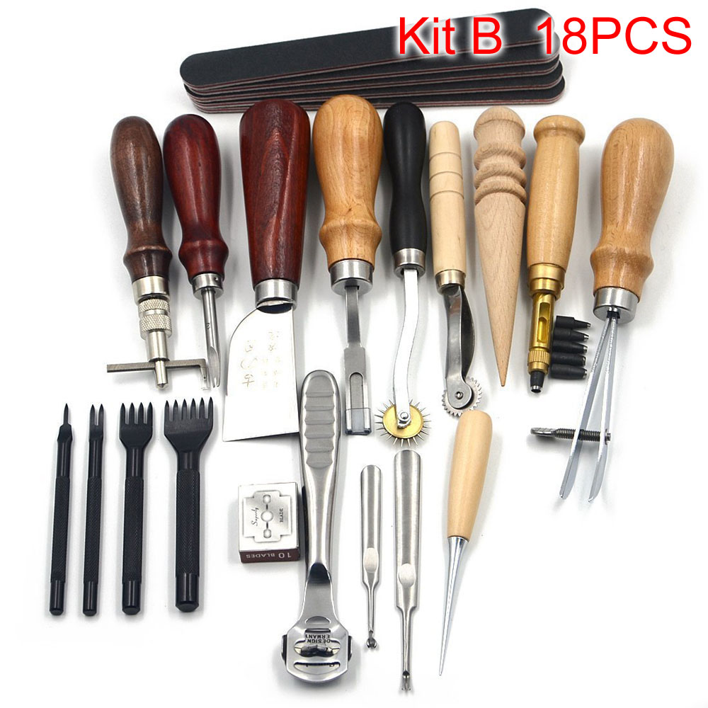 Sanbest Kit Alat Kerajinan Kul - Groover Stitching Tool ulasan dan harga
