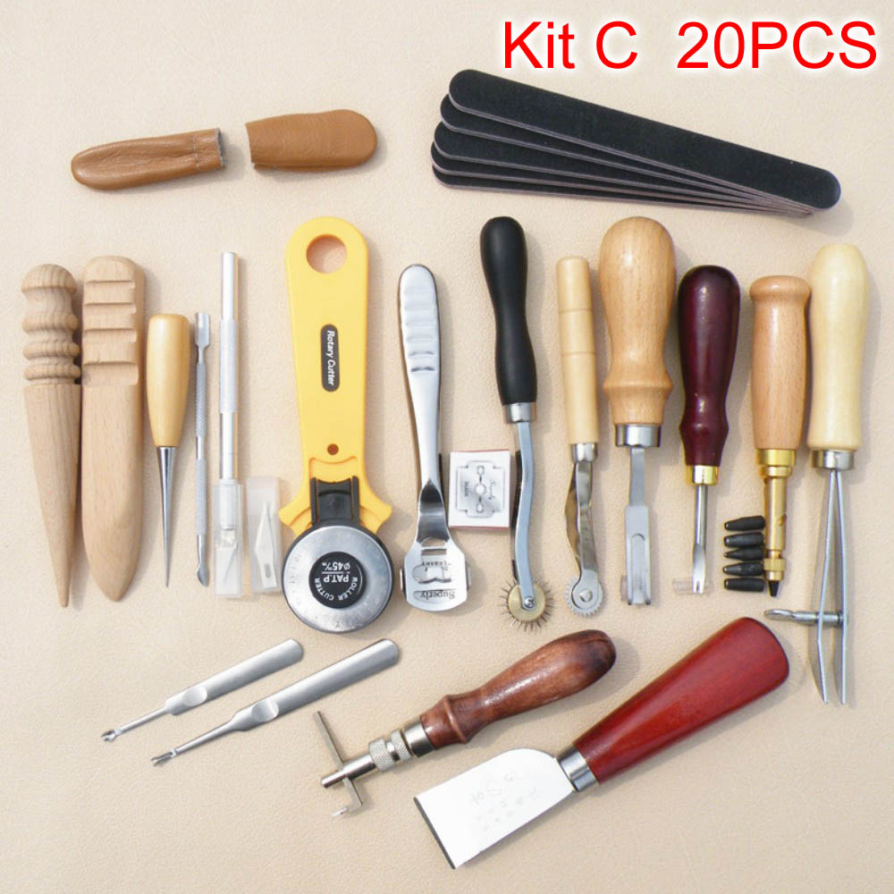 Sanbest Kit Alat Kerajinan Kul - Groover Stitching Tool ulasan dan harga