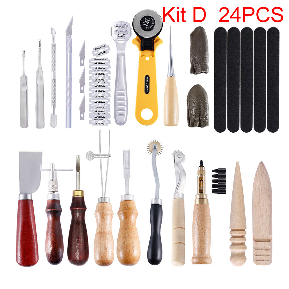 Sanbest Kit Alat Kerajinan Kul - Groover Stitching Tool ulasan dan harga